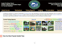 Tablet Screenshot of confluenceoutfitters.com